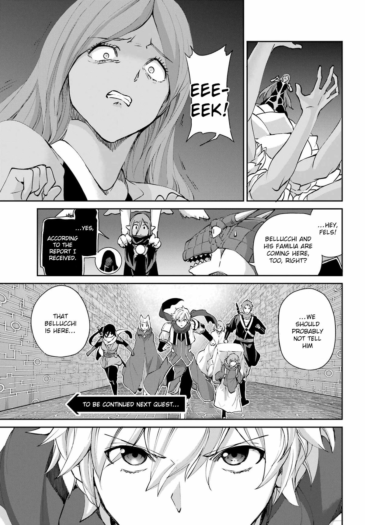 Is It Wrong to Try to Pick Up Girls in a Dungeon? Sword Oratoria quest 129 55