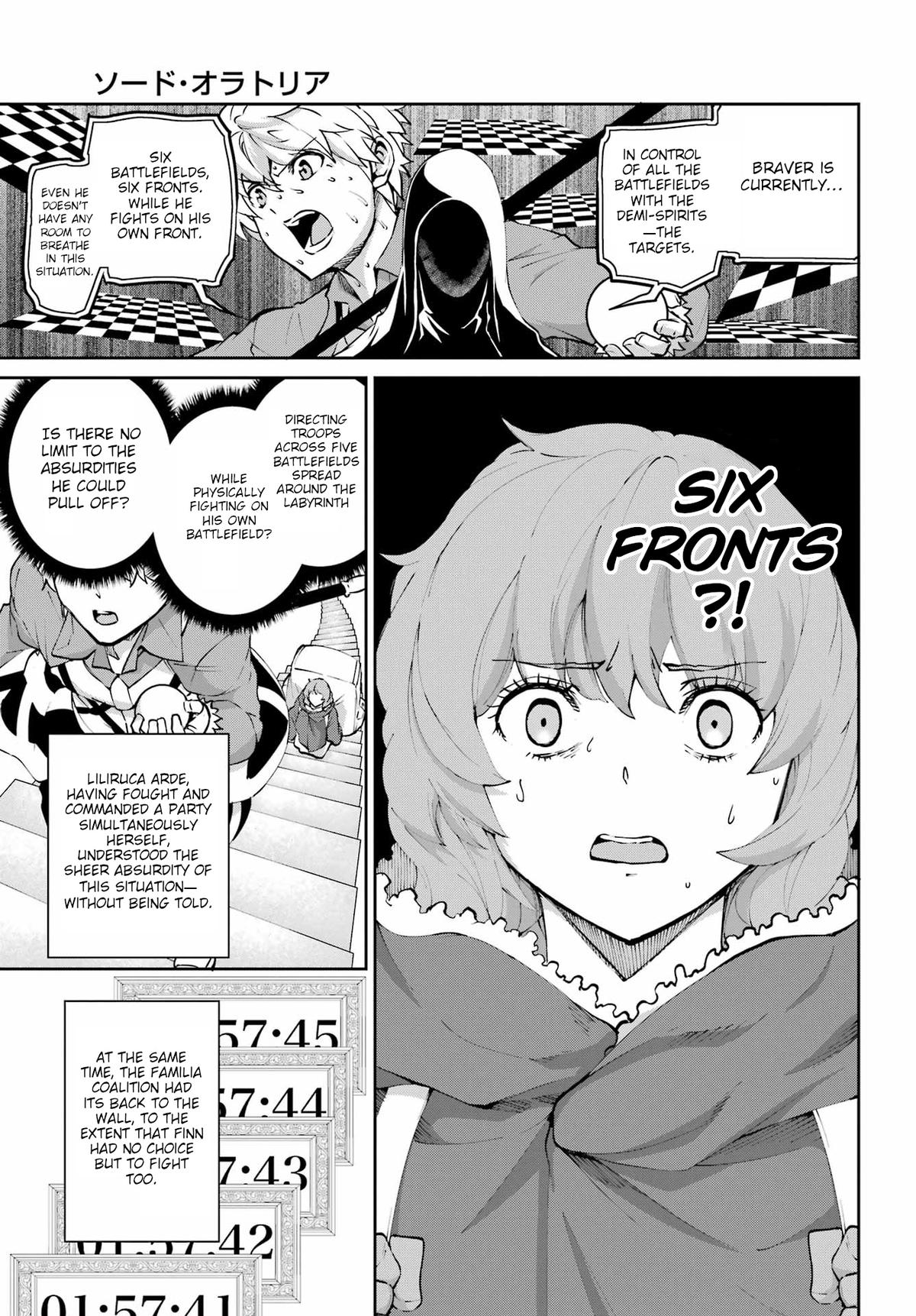 Is It Wrong to Try to Pick Up Girls in a Dungeon? Sword Oratoria quest 130 5