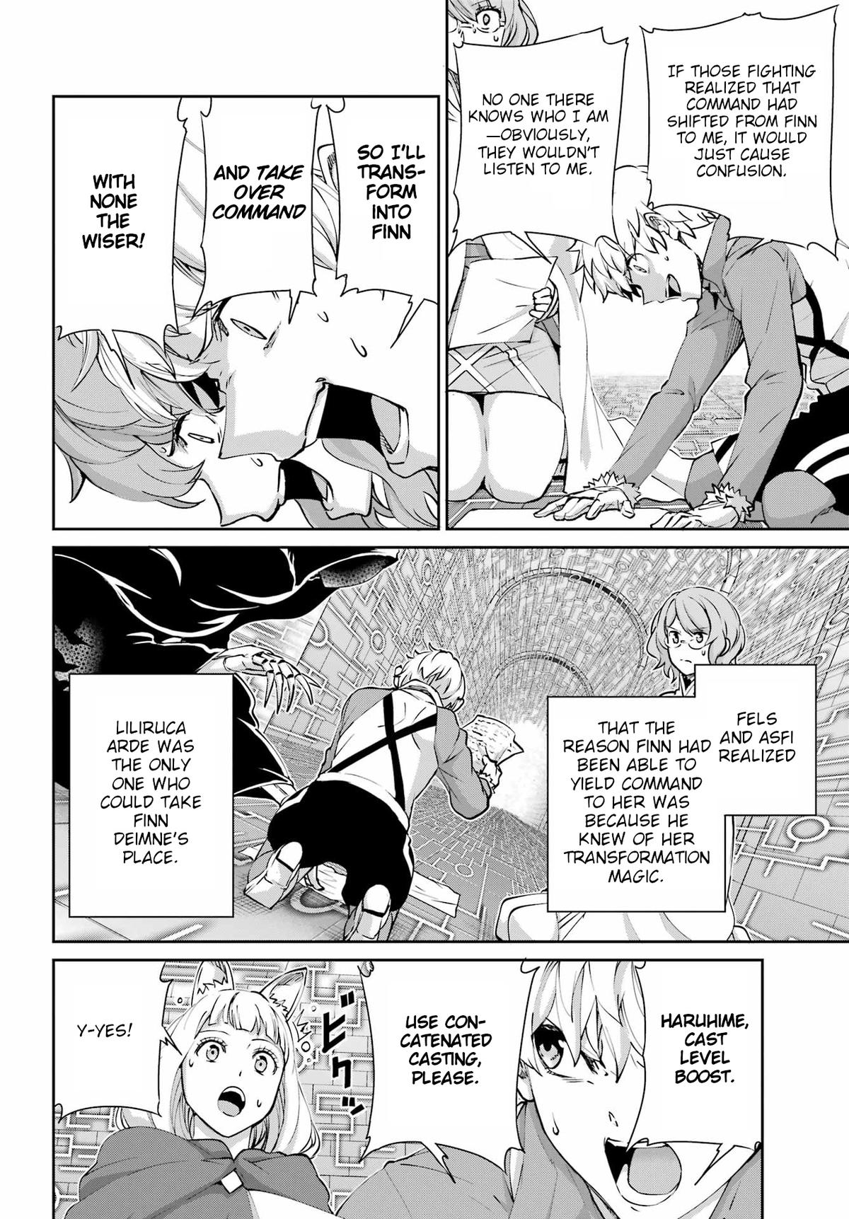 Is It Wrong to Try to Pick Up Girls in a Dungeon? Sword Oratoria quest 130 17