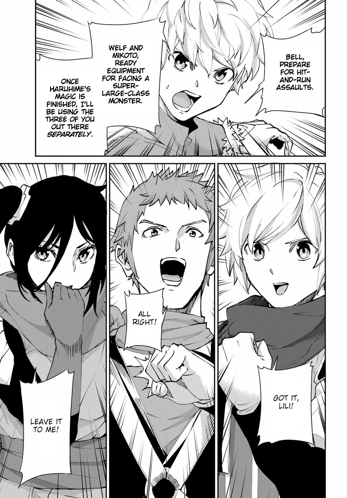Is It Wrong to Try to Pick Up Girls in a Dungeon? Sword Oratoria quest 130 18