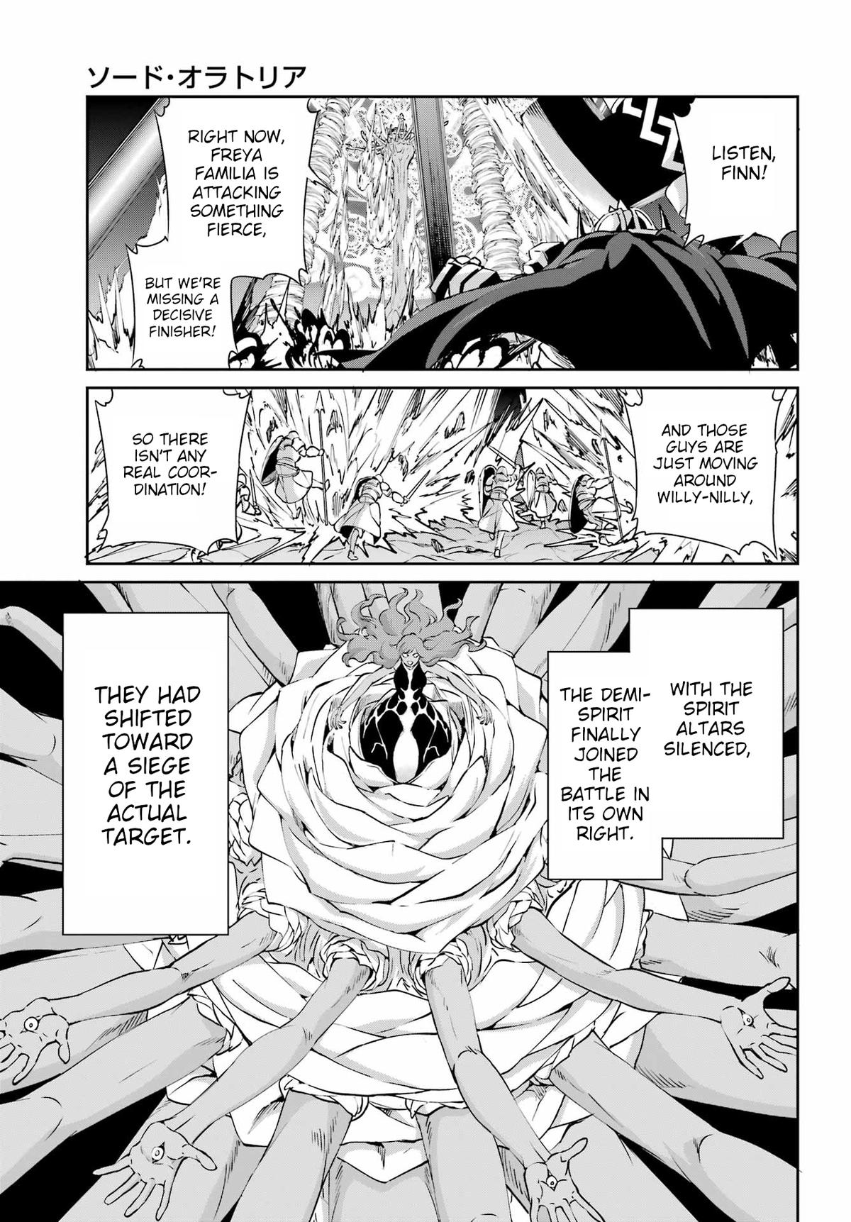 Is It Wrong to Try to Pick Up Girls in a Dungeon? Sword Oratoria quest 130 24