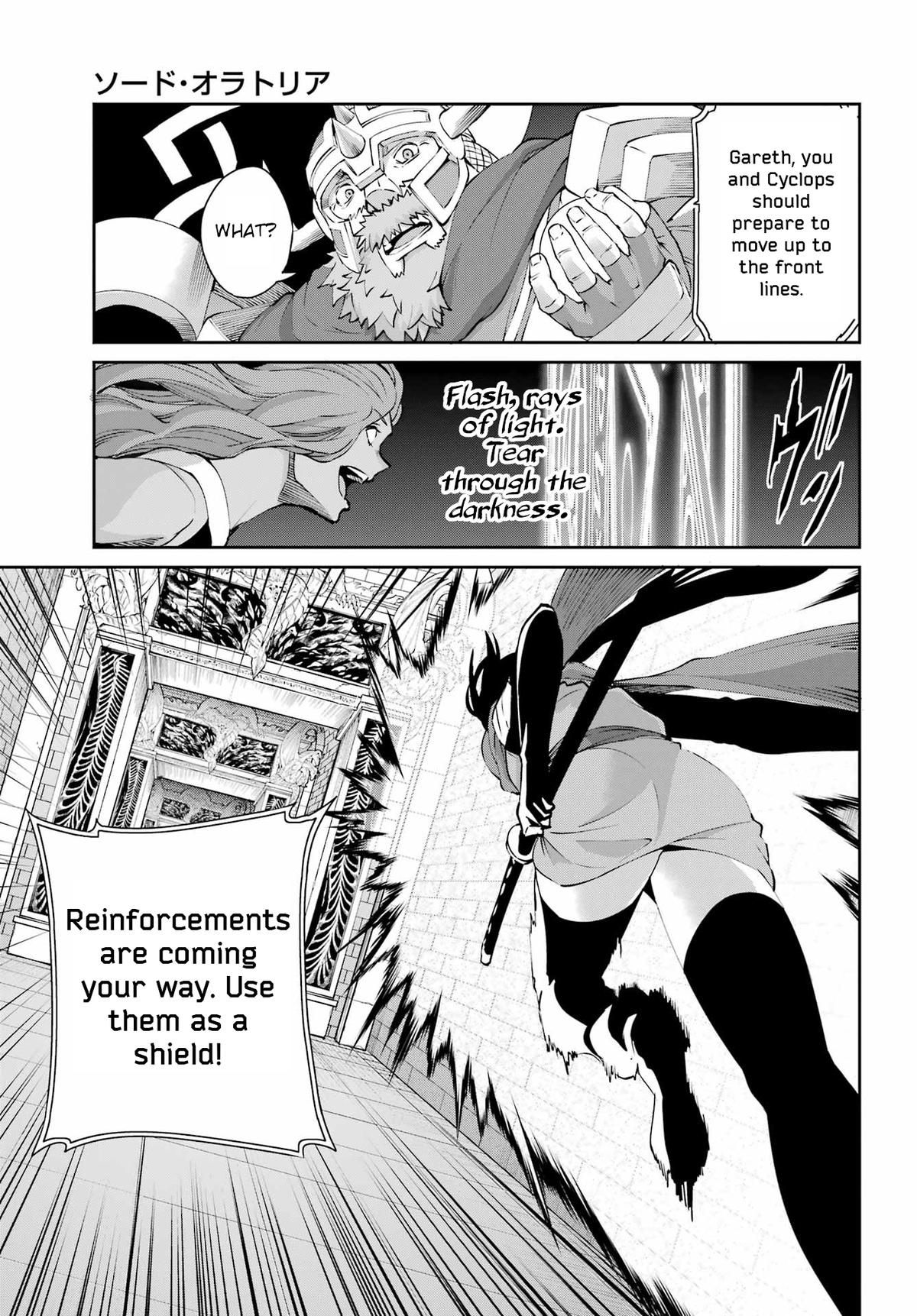 Is It Wrong to Try to Pick Up Girls in a Dungeon? Sword Oratoria quest 130 30