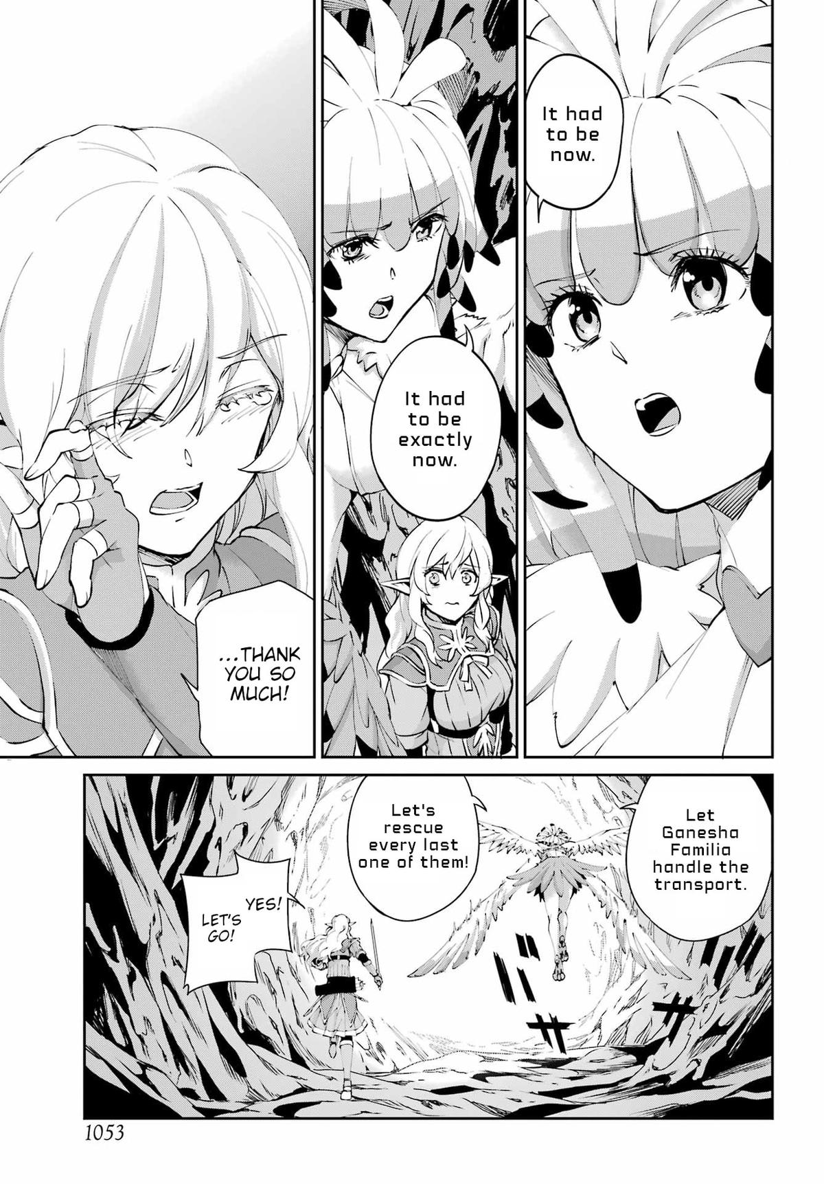 Is It Wrong to Try to Pick Up Girls in a Dungeon? Sword Oratoria quest 131 13