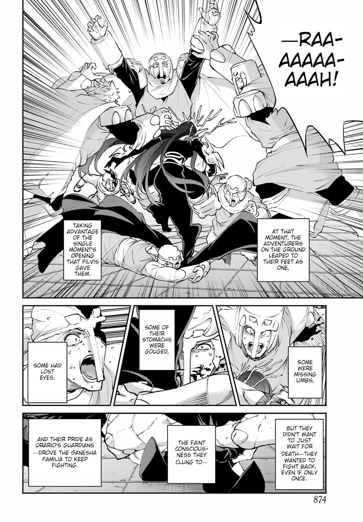 Is It Wrong to Try to Pick Up Girls in a Dungeon? Sword Oratoria quest 132 12
