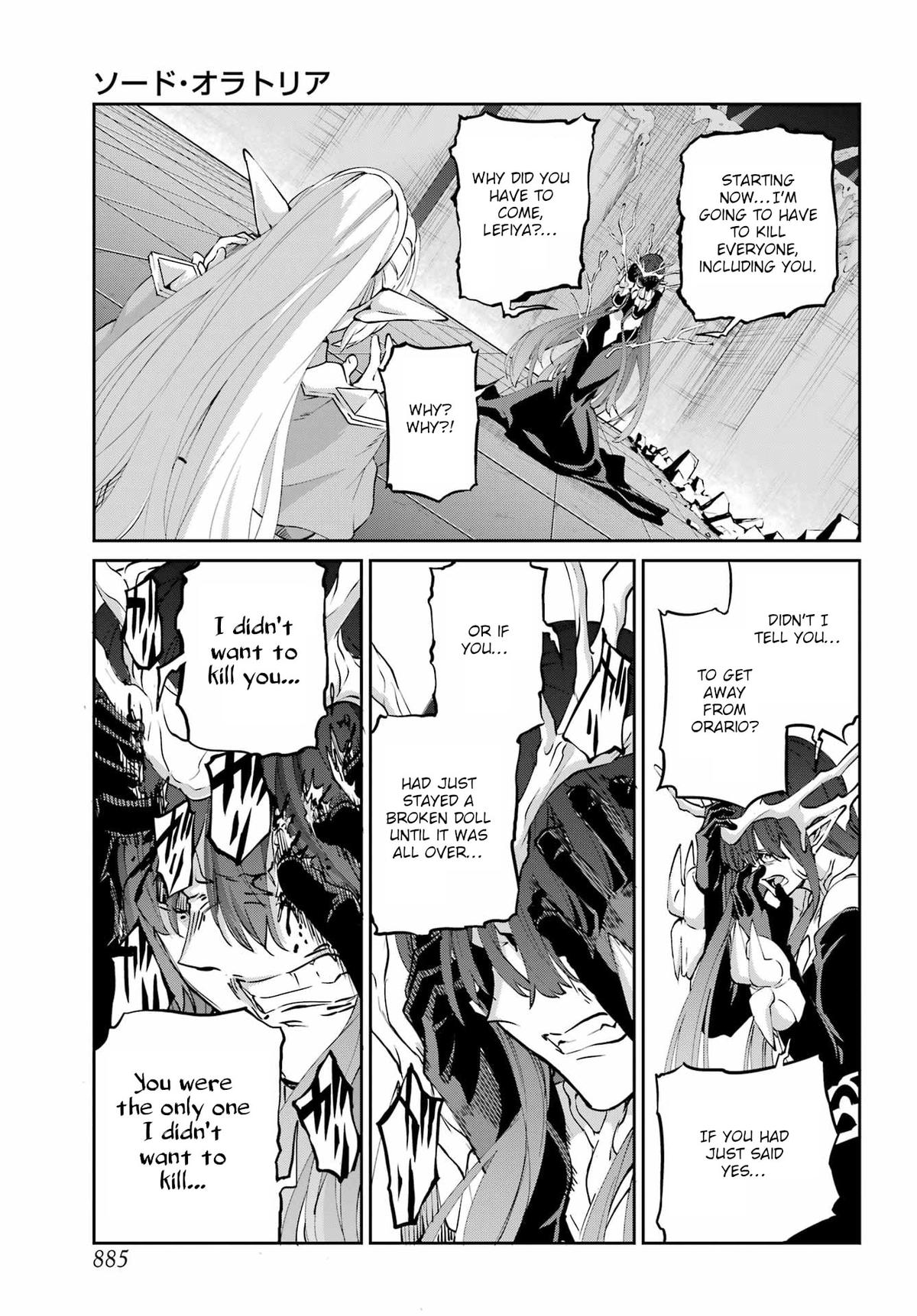 Is It Wrong to Try to Pick Up Girls in a Dungeon? Sword Oratoria quest 132 22