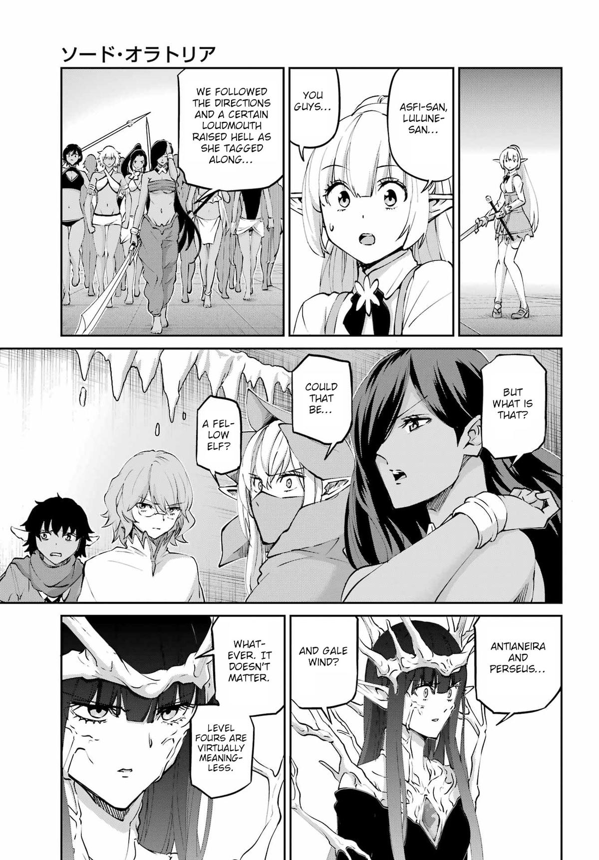 Is It Wrong to Try to Pick Up Girls in a Dungeon? Sword Oratoria quest 132 44