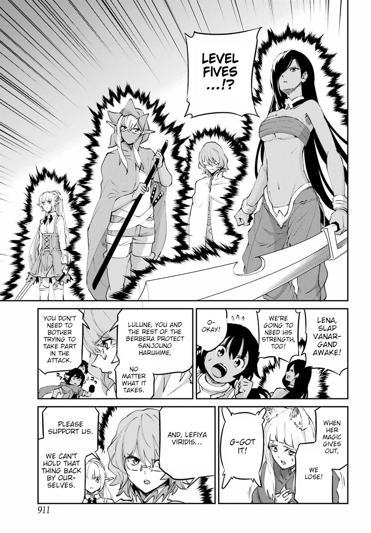 Is It Wrong to Try to Pick Up Girls in a Dungeon? Sword Oratoria quest 132 48