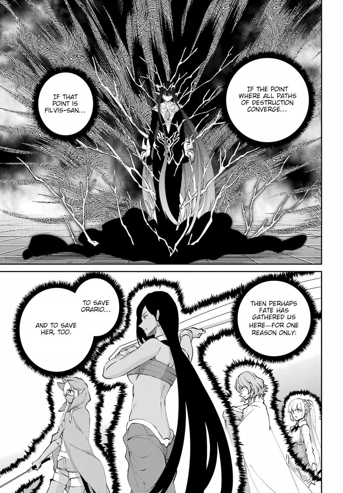 Is It Wrong to Try to Pick Up Girls in a Dungeon? Sword Oratoria quest 132 50
