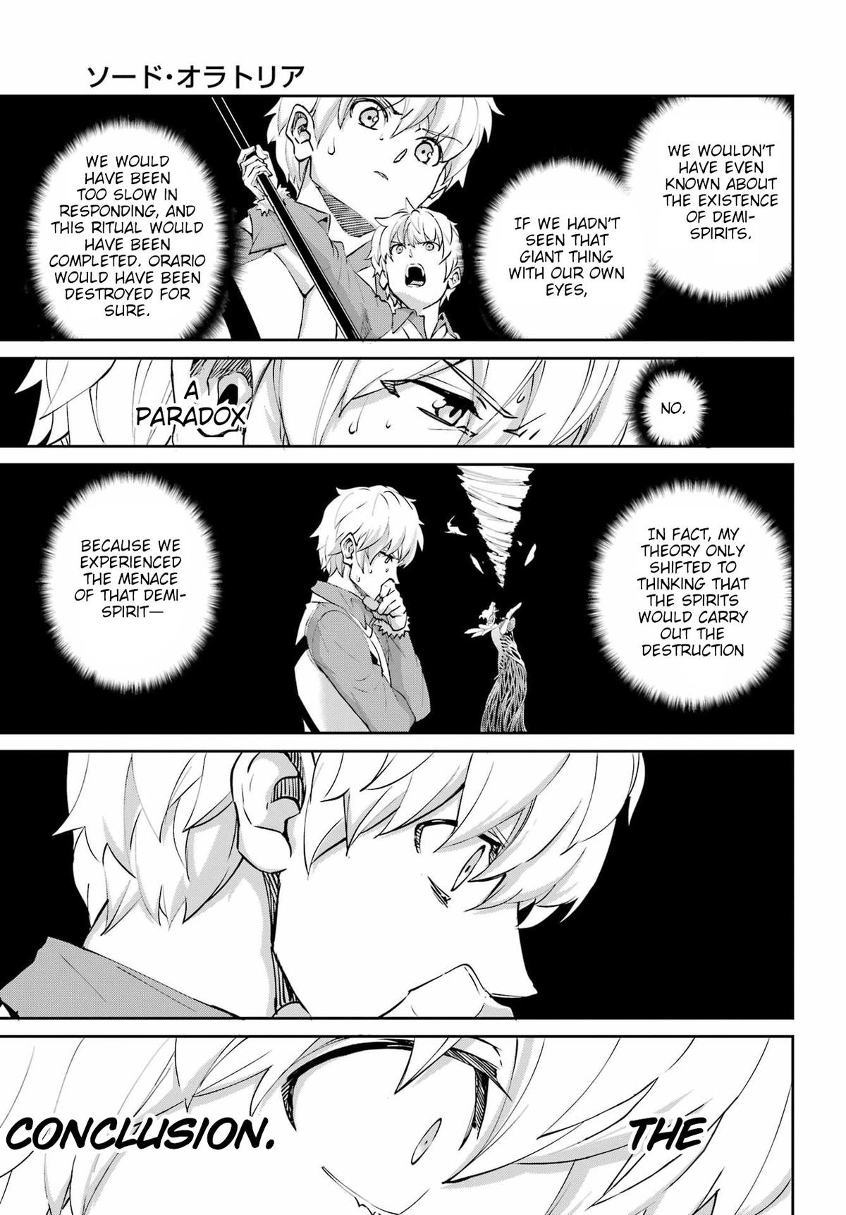 Is It Wrong to Try to Pick Up Girls in a Dungeon? Sword Oratoria quest 133 17
