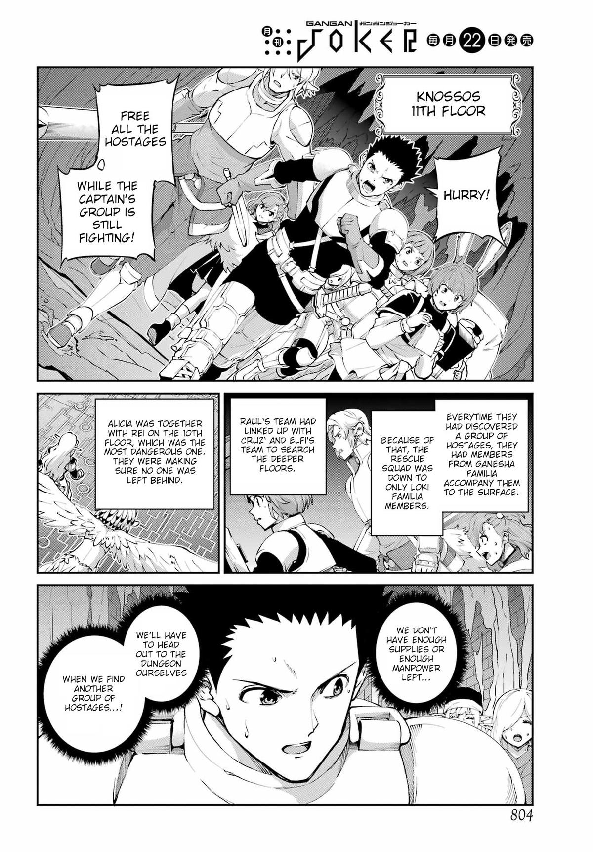 Is It Wrong to Try to Pick Up Girls in a Dungeon? Sword Oratoria quest 133 22