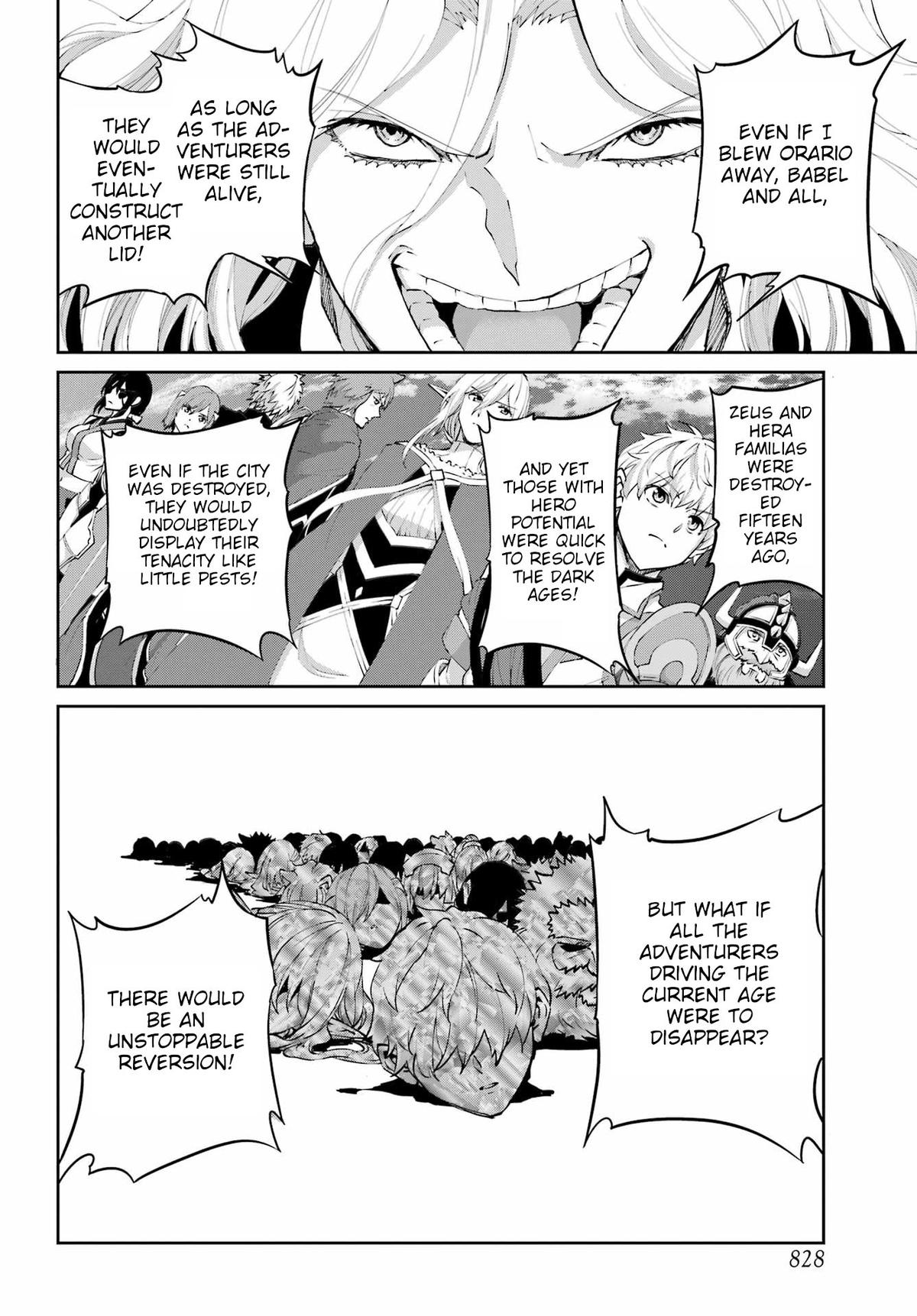 Is It Wrong to Try to Pick Up Girls in a Dungeon? Sword Oratoria quest 133 43