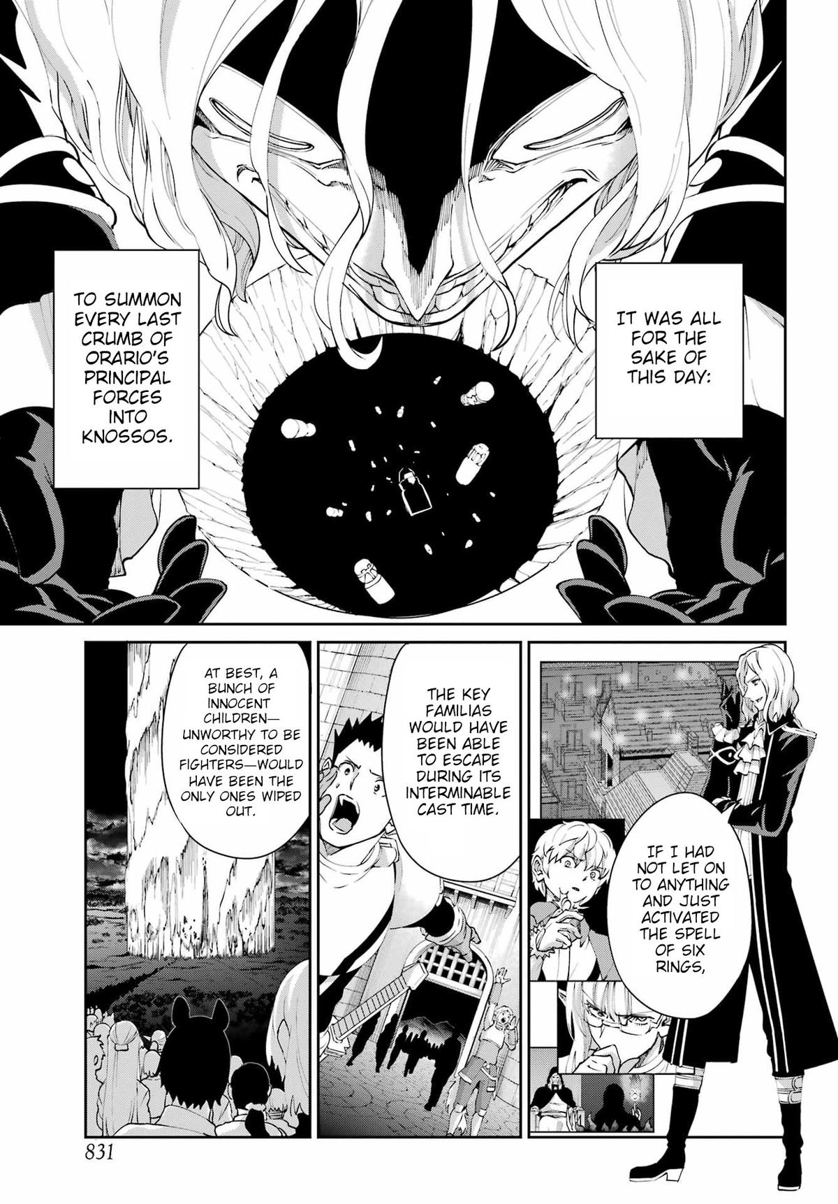 Is It Wrong to Try to Pick Up Girls in a Dungeon? Sword Oratoria quest 133 46