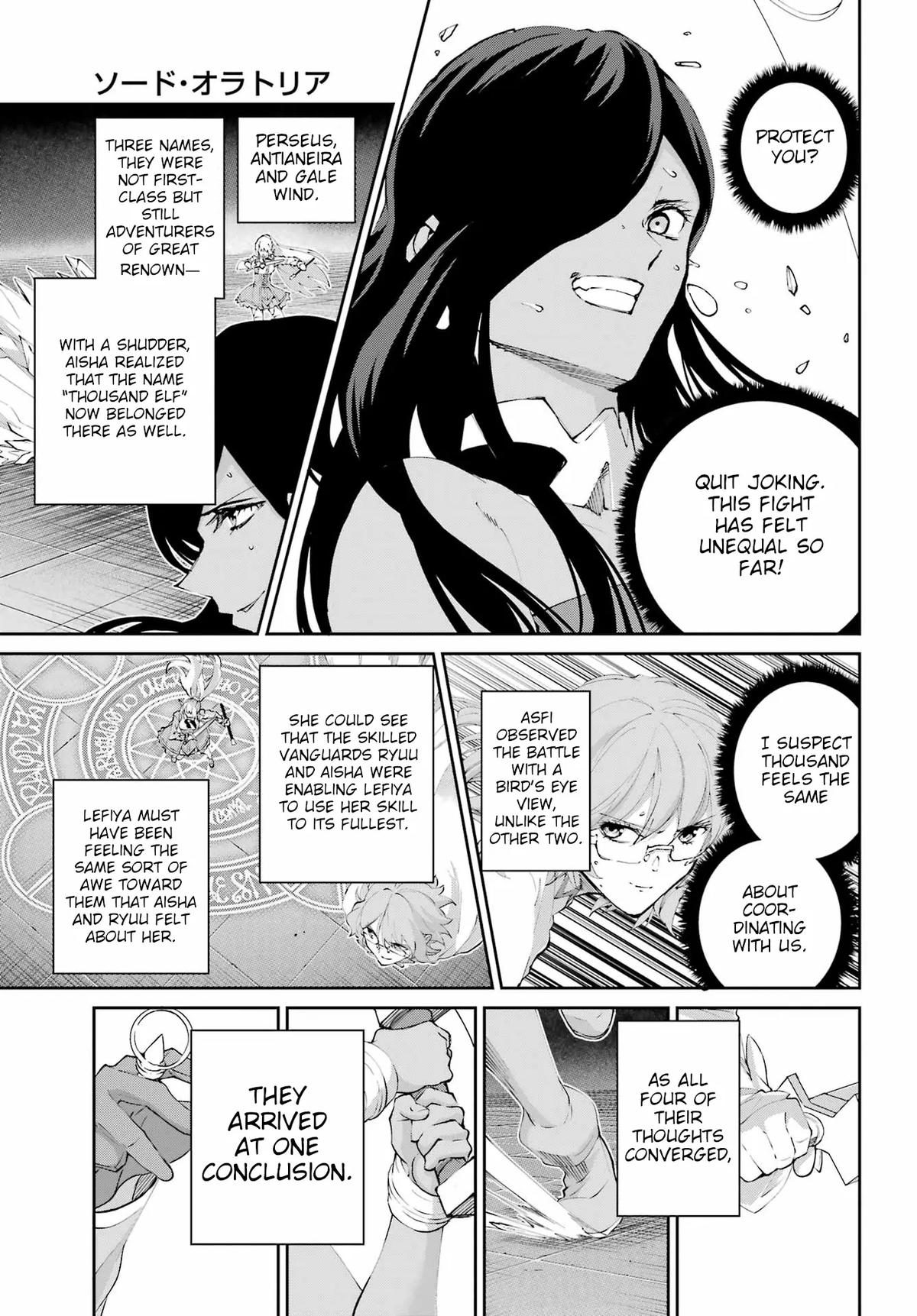 Is It Wrong to Try to Pick Up Girls in a Dungeon? Sword Oratoria quest 135 13