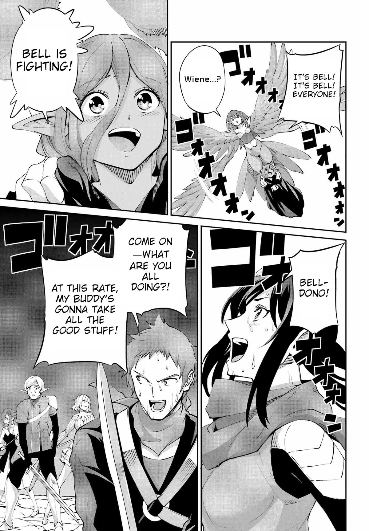 Is It Wrong to Try to Pick Up Girls in a Dungeon? Sword Oratoria quest 136 26