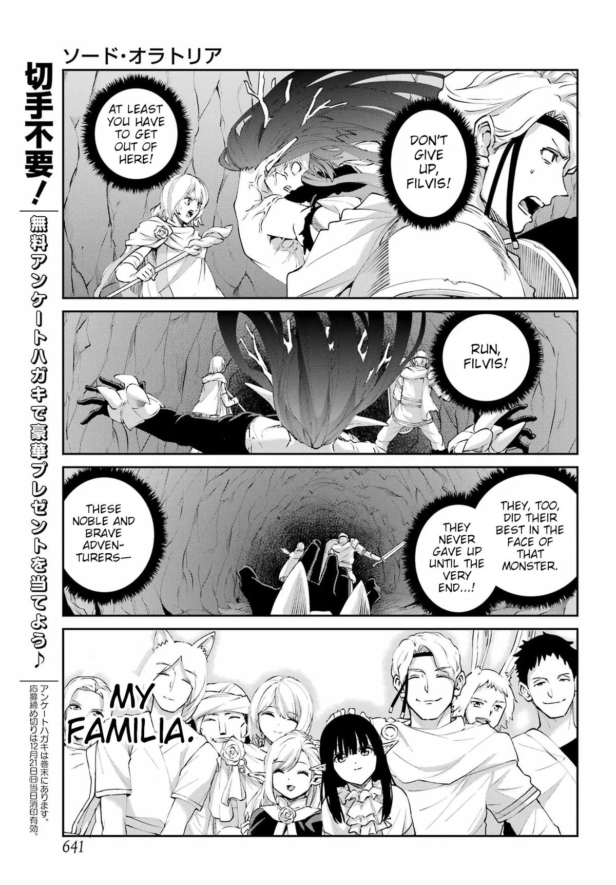 Is It Wrong to Try to Pick Up Girls in a Dungeon? Sword Oratoria quest 138 11