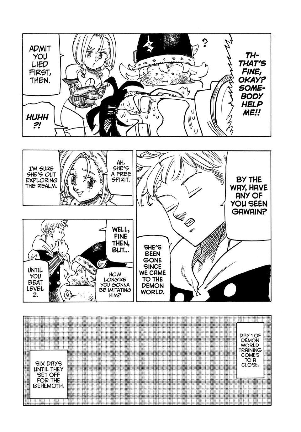The Seven Deadly Sins - Four Knights of the Apocalypse Chapter 110