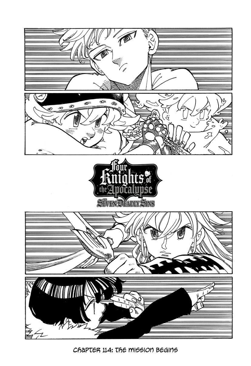 The Seven Deadly Sins - Four Knights of the Apocalypse Chapter 112