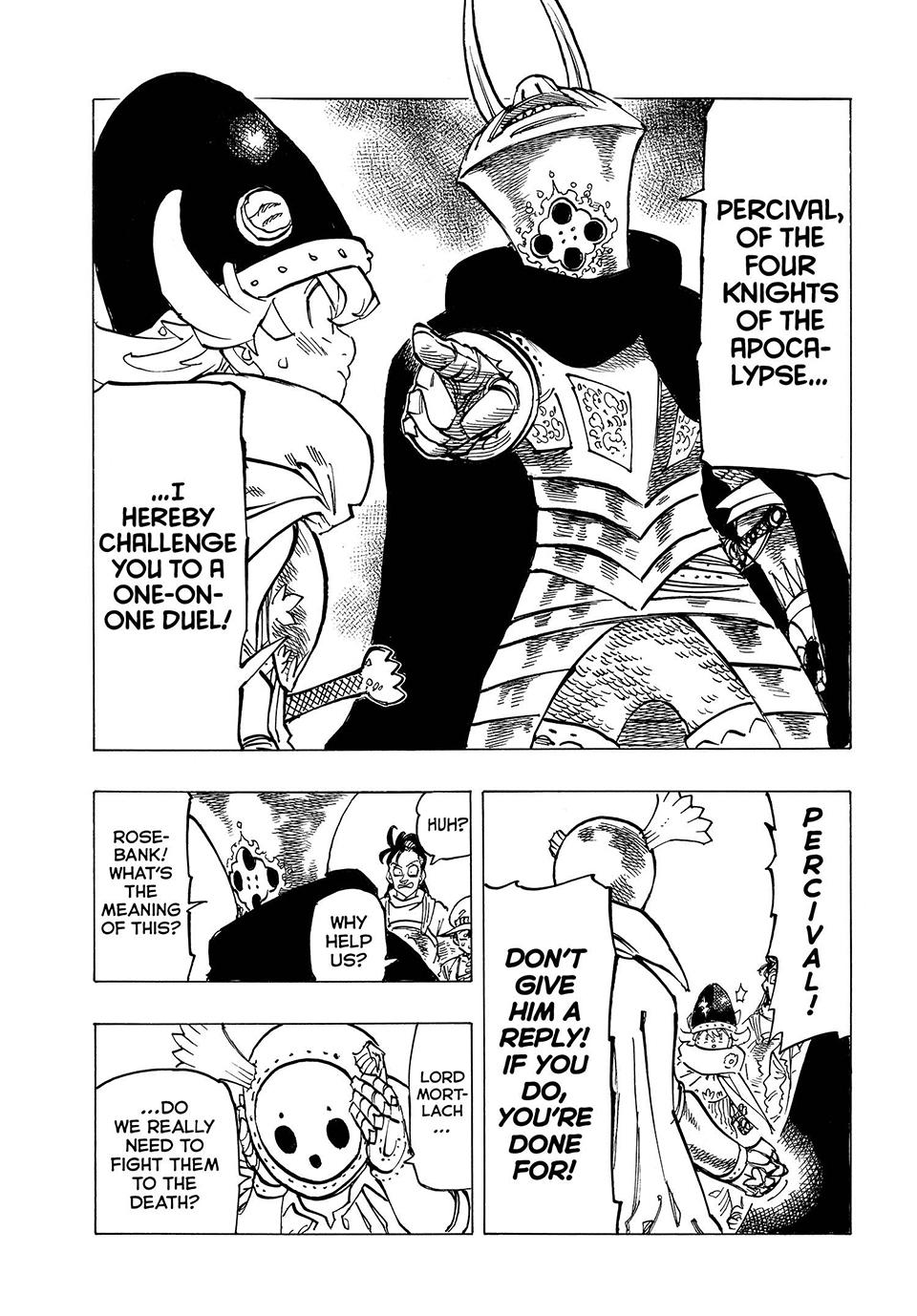 The Seven Deadly Sins - Four Knights of the Apocalypse Chapter 116