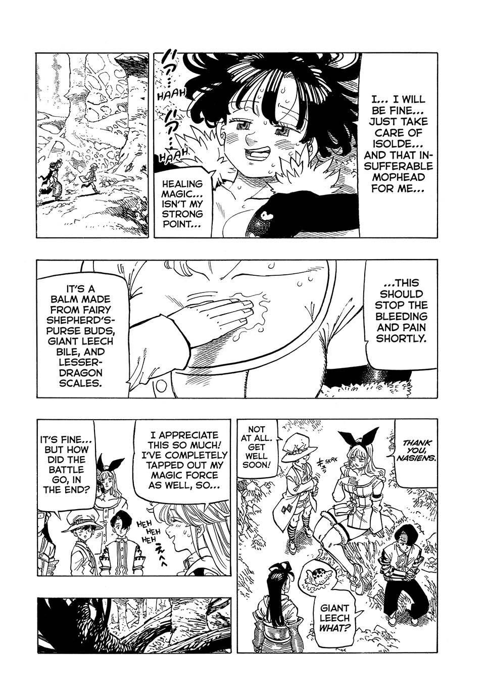 The Seven Deadly Sins - Four Knights of the Apocalypse Chapter 124