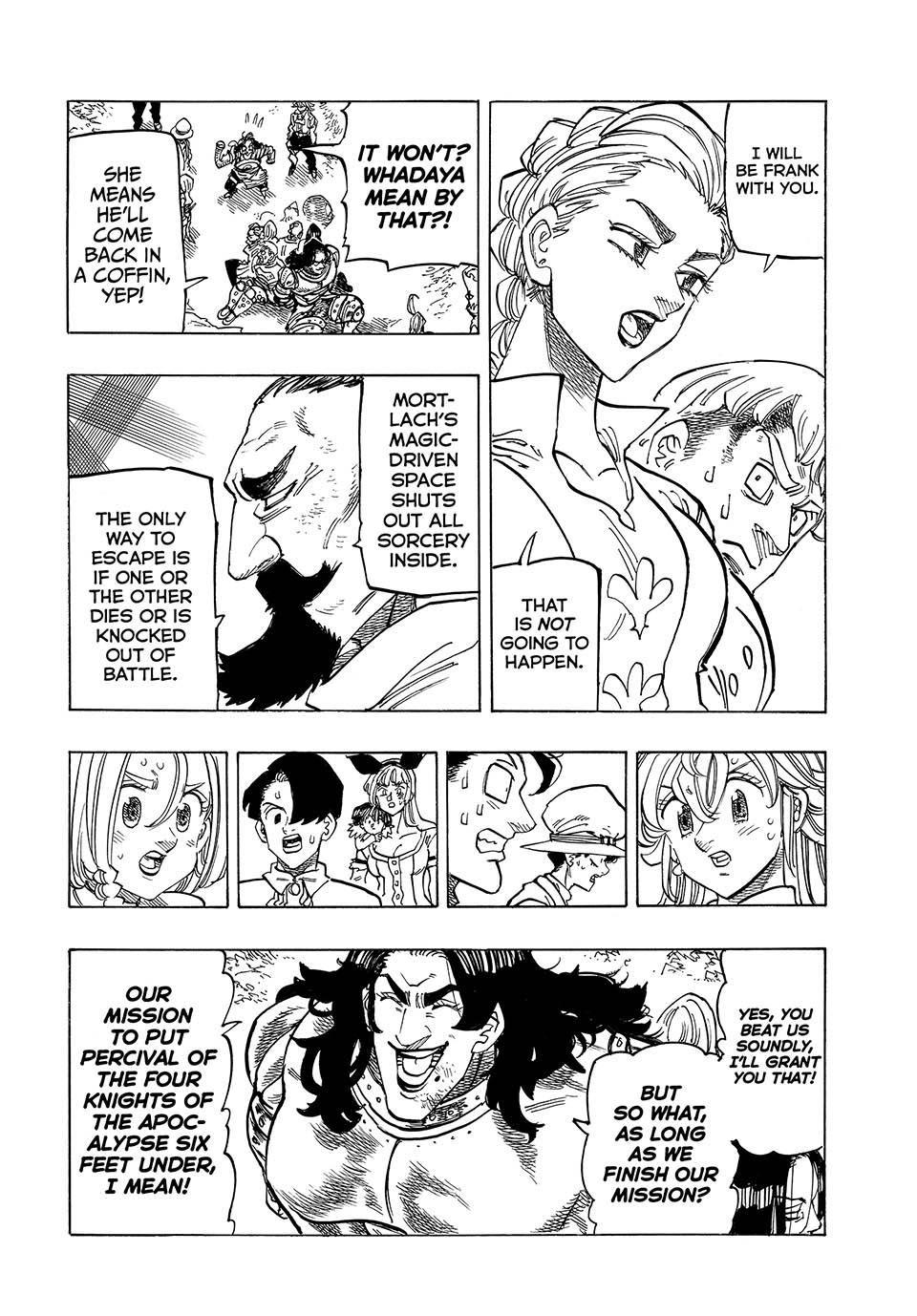 The Seven Deadly Sins - Four Knights of the Apocalypse Chapter 124