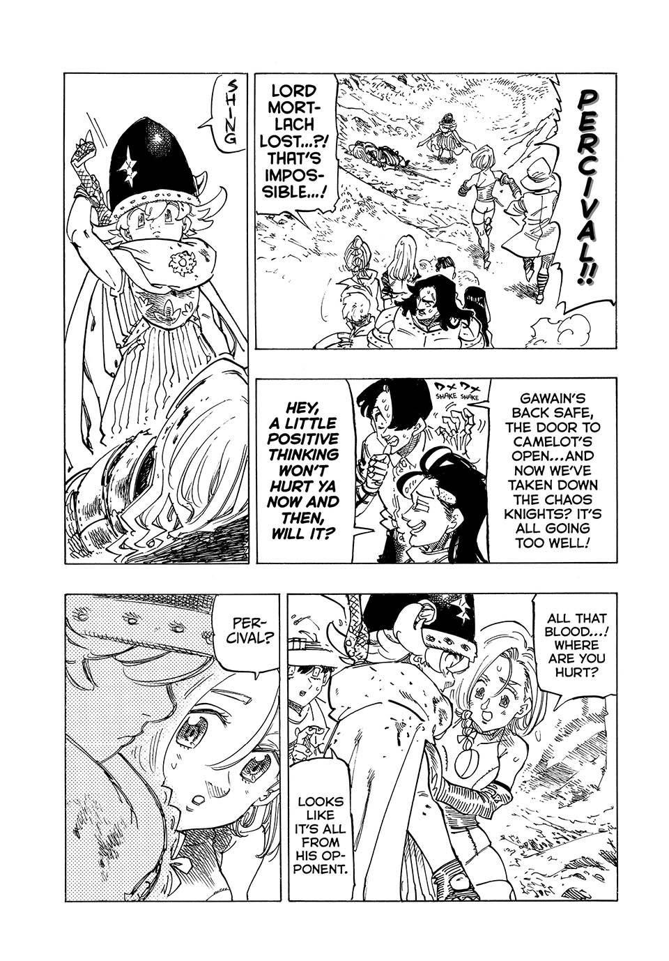 The Seven Deadly Sins - Four Knights of the Apocalypse Chapter 125