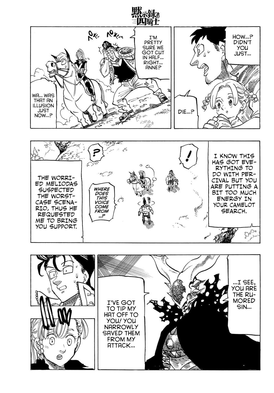 The Seven Deadly Sins - Four Knights of the Apocalypse Chapter 131