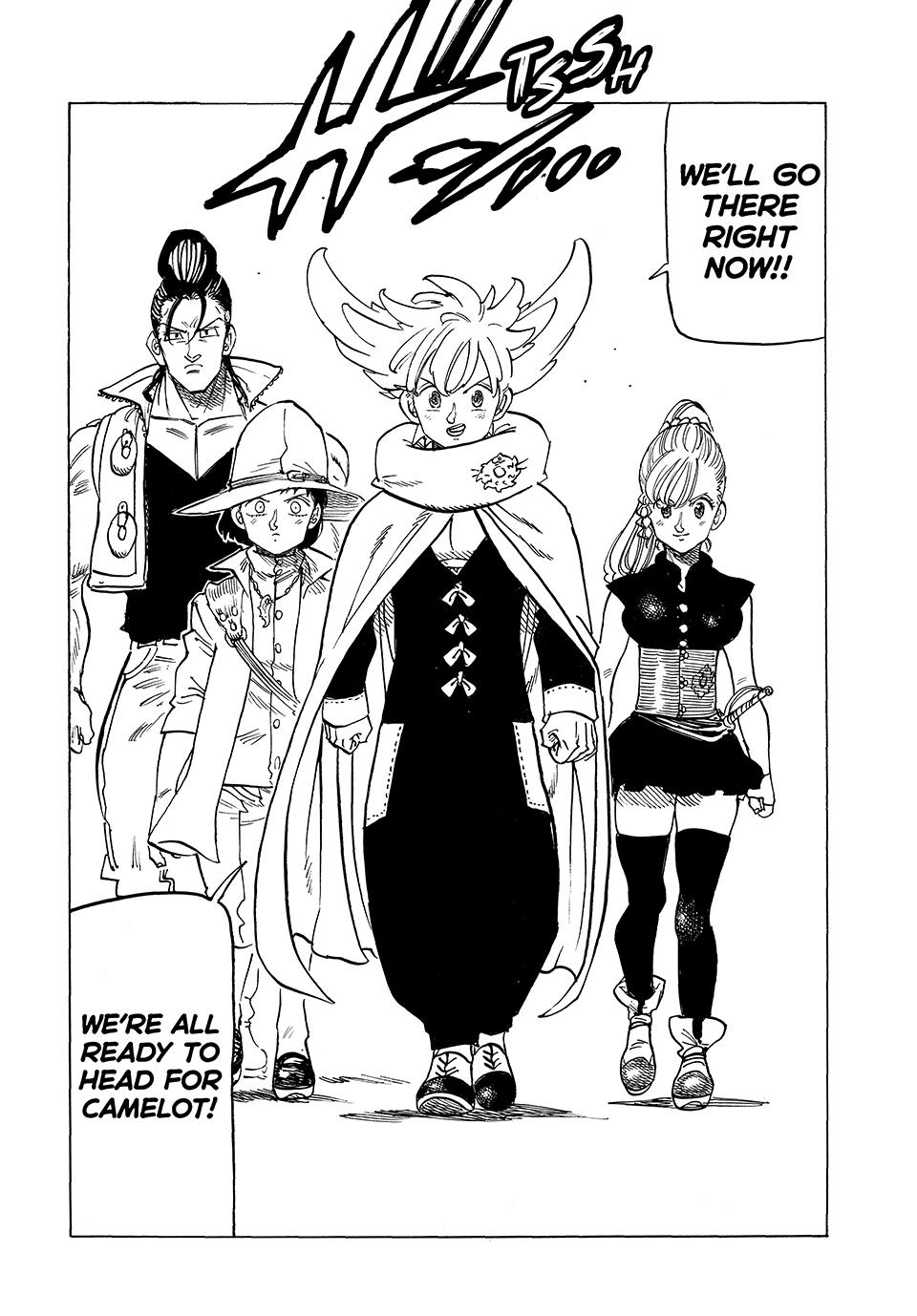 The Seven Deadly Sins - Four Knights of the Apocalypse Chapter 154