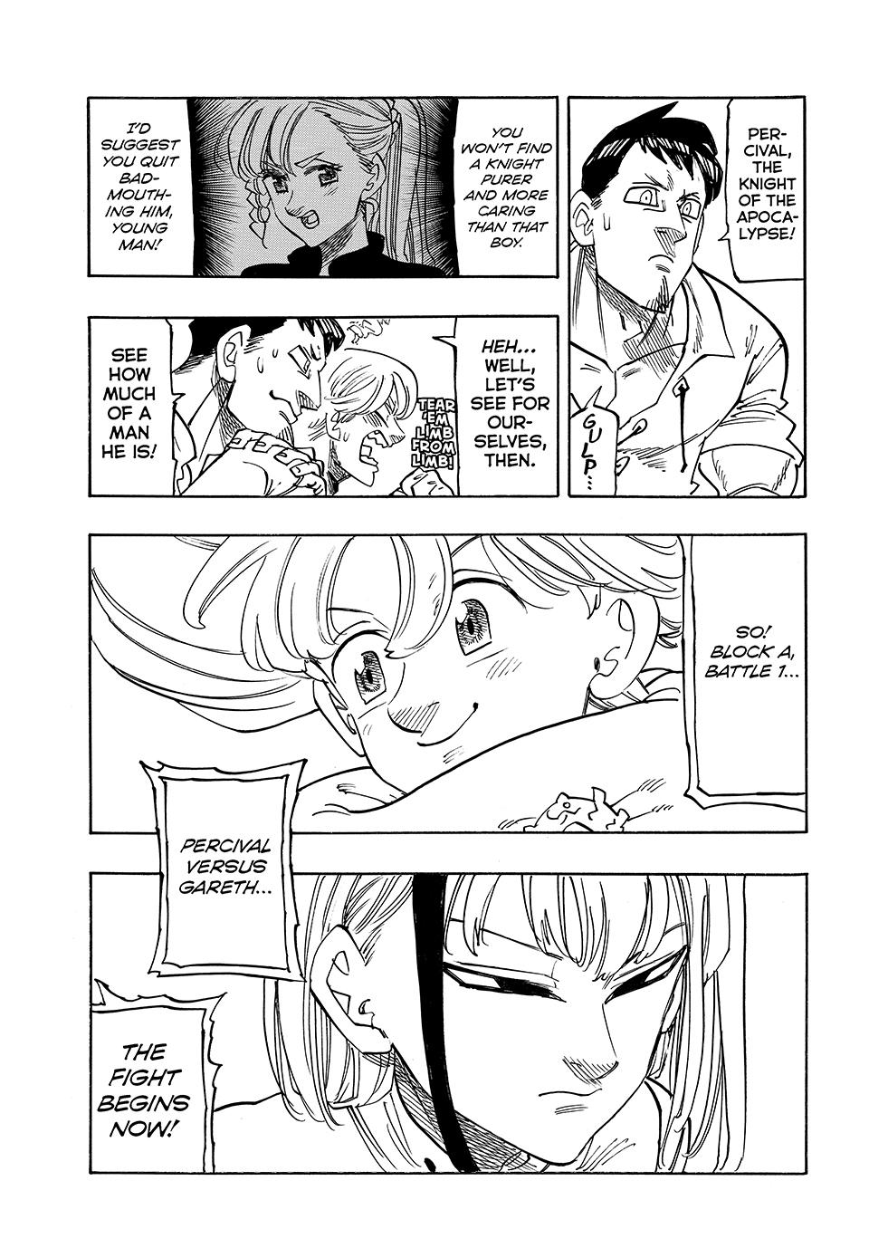 The Seven Deadly Sins - Four Knights of the Apocalypse Chapter 165