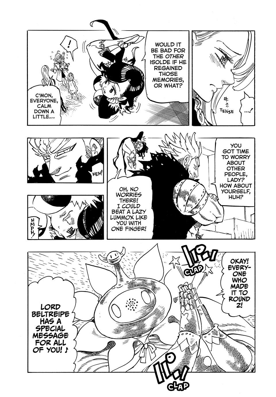 The Seven Deadly Sins - Four Knights of the Apocalypse Chapter 181