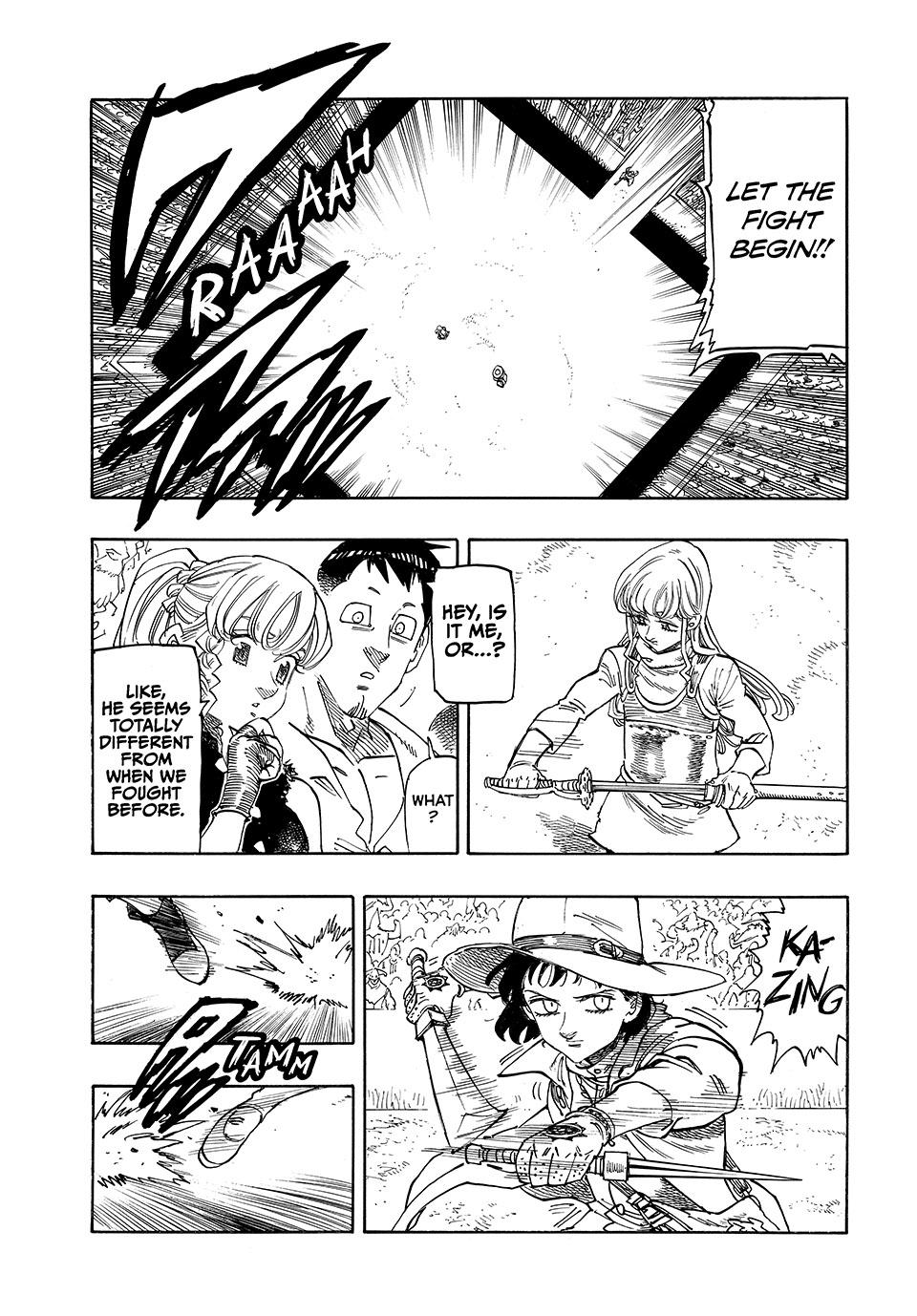 The Seven Deadly Sins - Four Knights of the Apocalypse Chapter 184