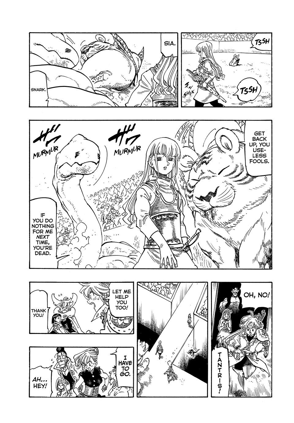 The Seven Deadly Sins - Four Knights of the Apocalypse Chapter 186