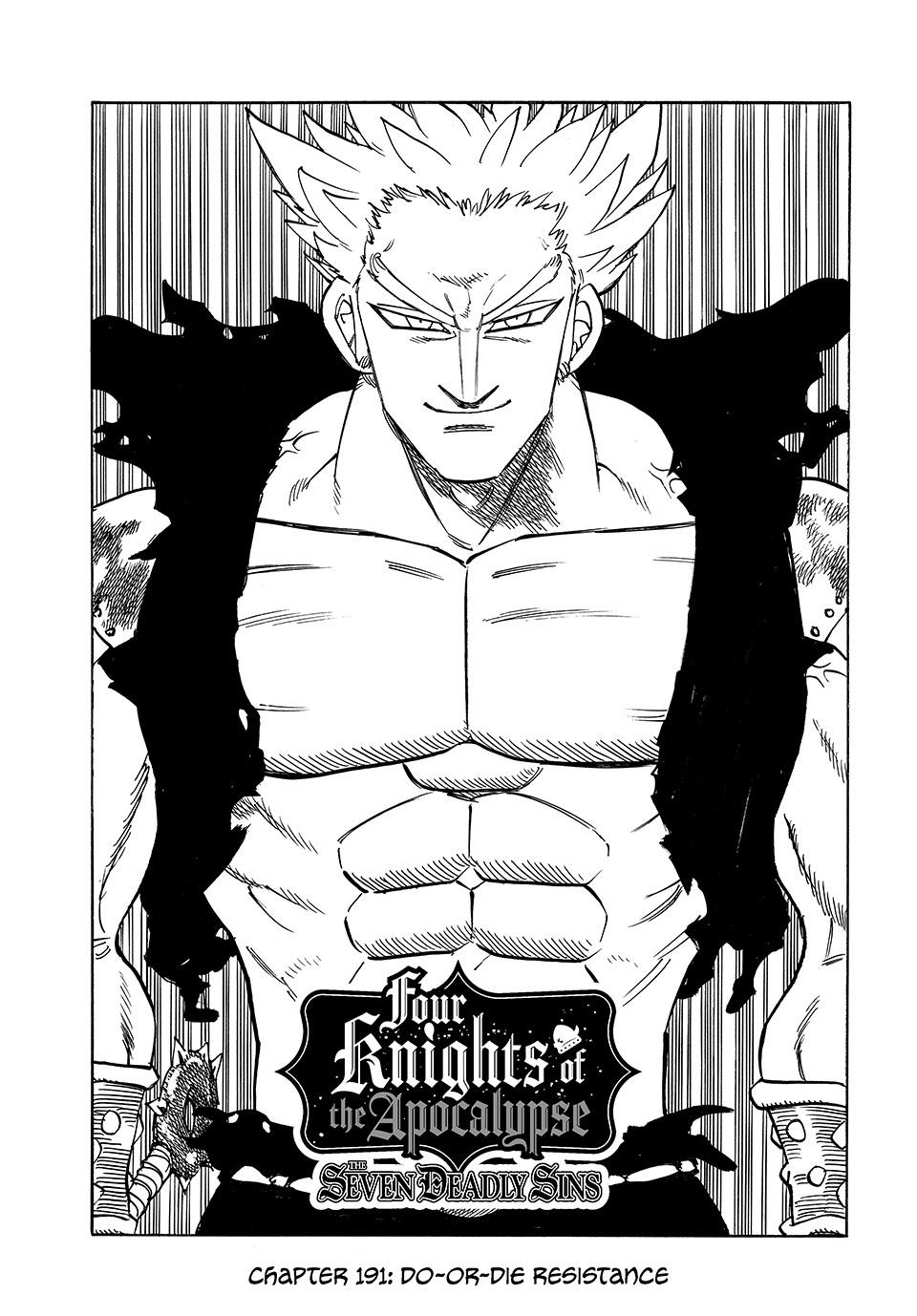 The Seven Deadly Sins - Four Knights of the Apocalypse Chapter 190