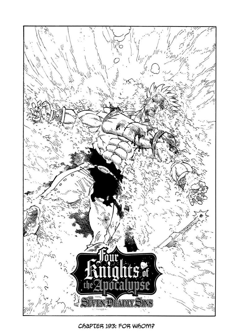 The Seven Deadly Sins - Four Knights of the Apocalypse Chapter 191