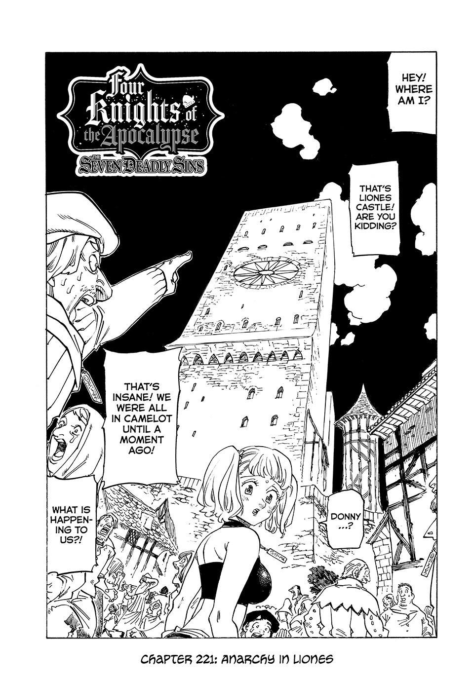 Mokushiroku No Yonkishi - Chapter 221 - Image 1