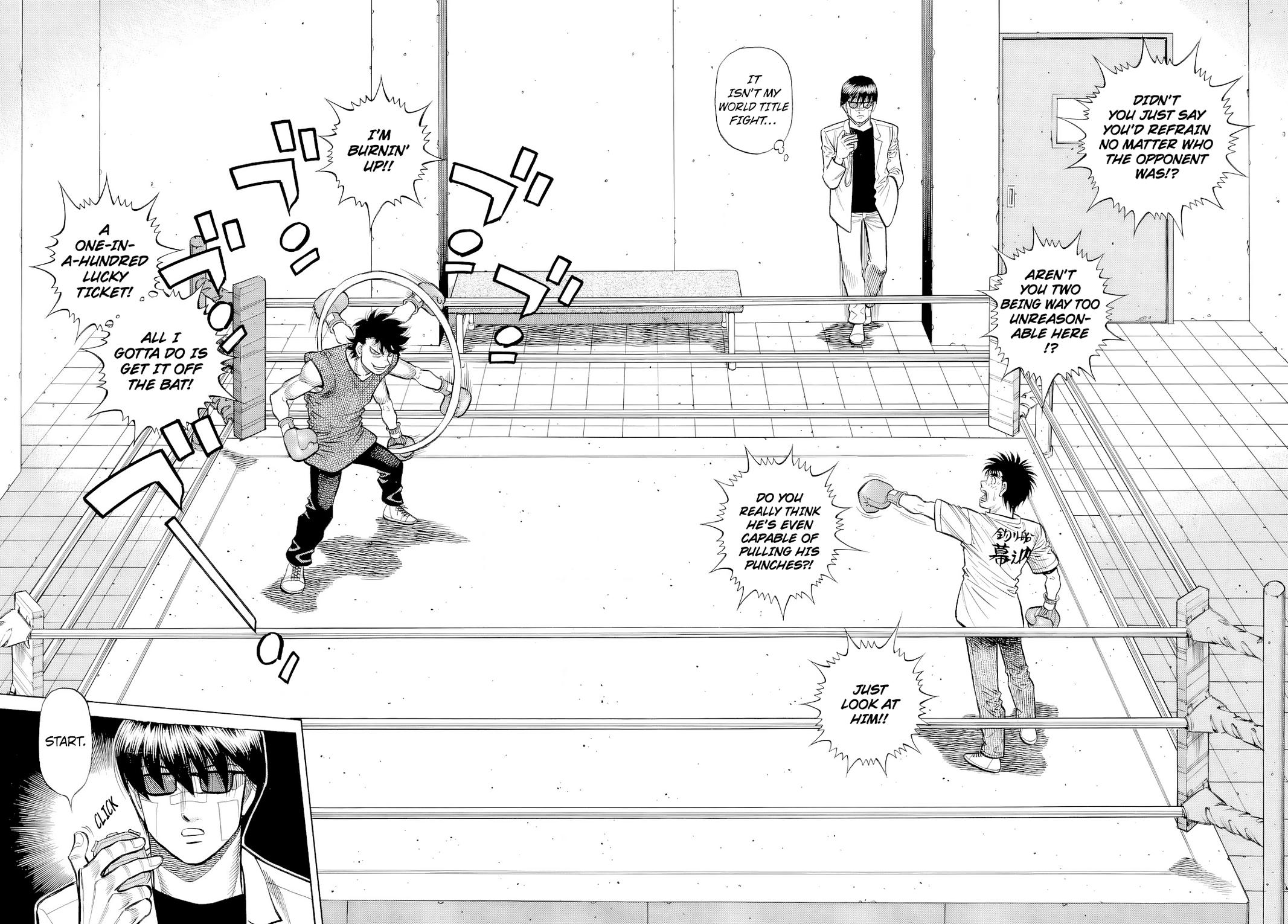 Hajime no Ippo Chapter 1487