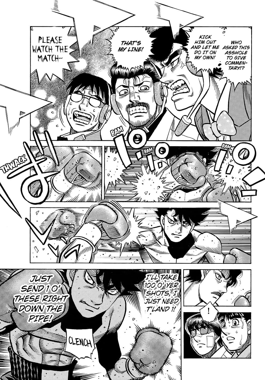 Hajime no Ippo Chapter 1495
