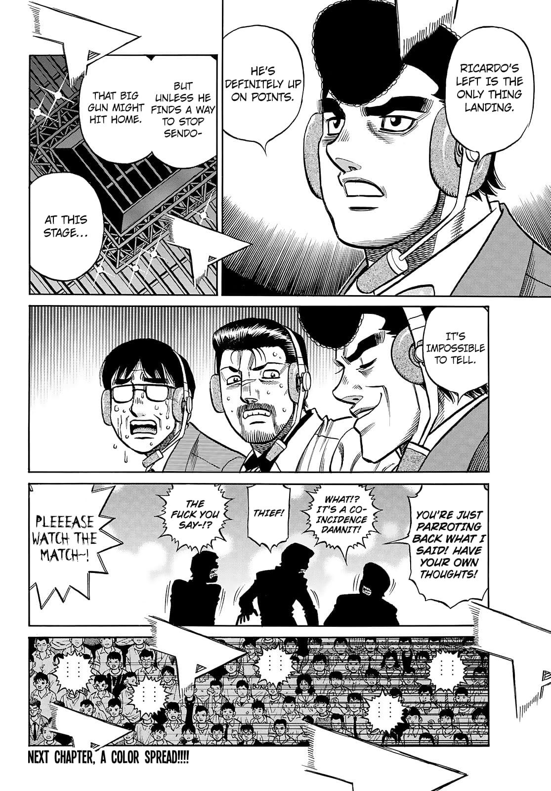 Hajime no Ippo Chapter 1495