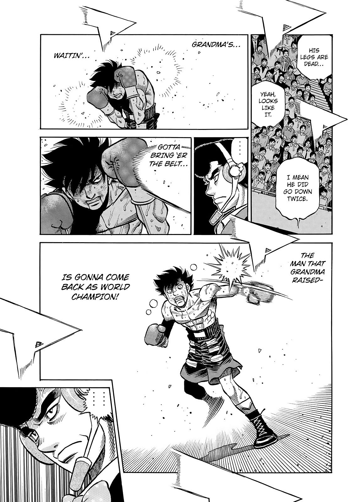 Hajime no Ippo Chapter 1499