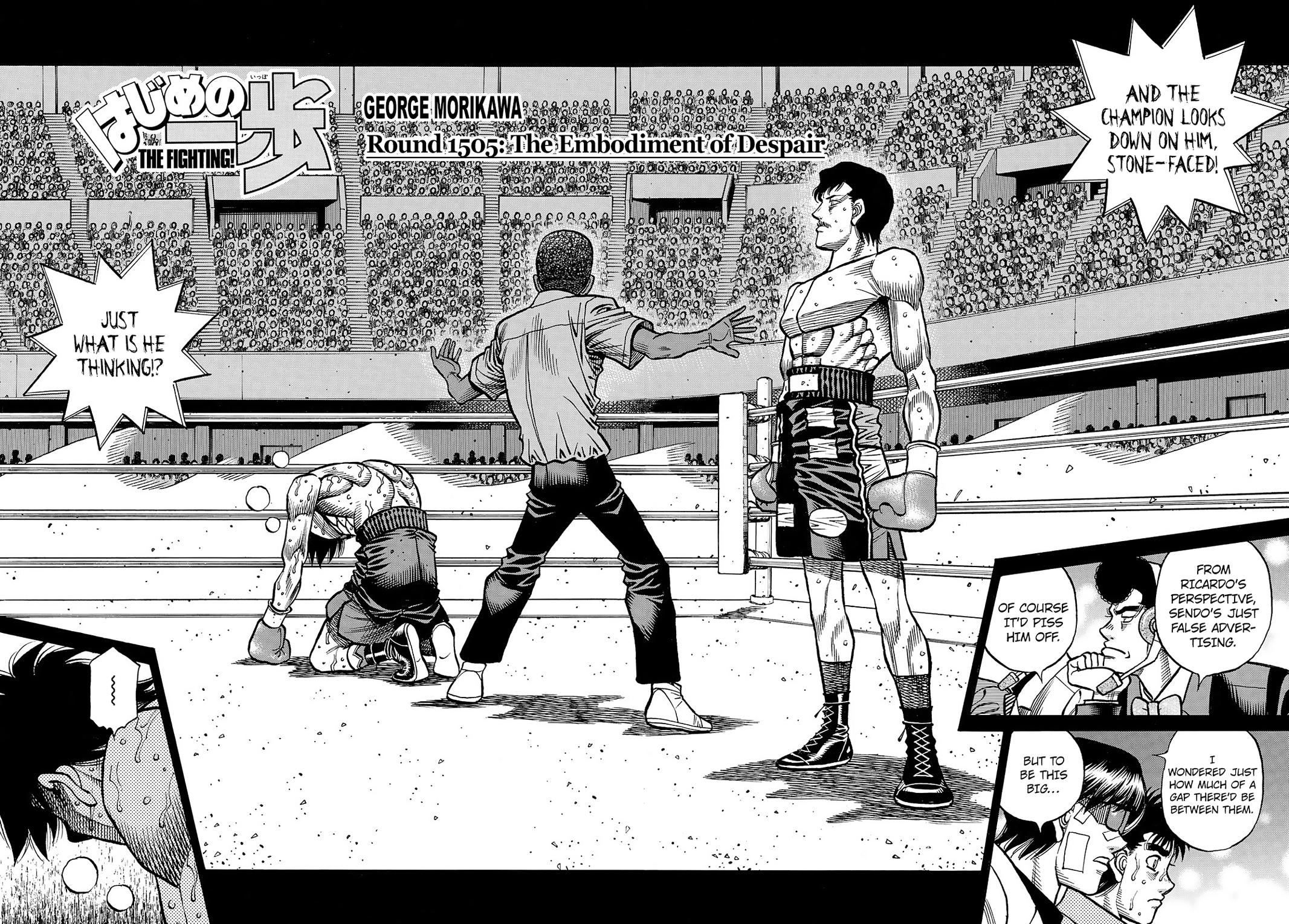 Hajime no Ippo Chapter 1503