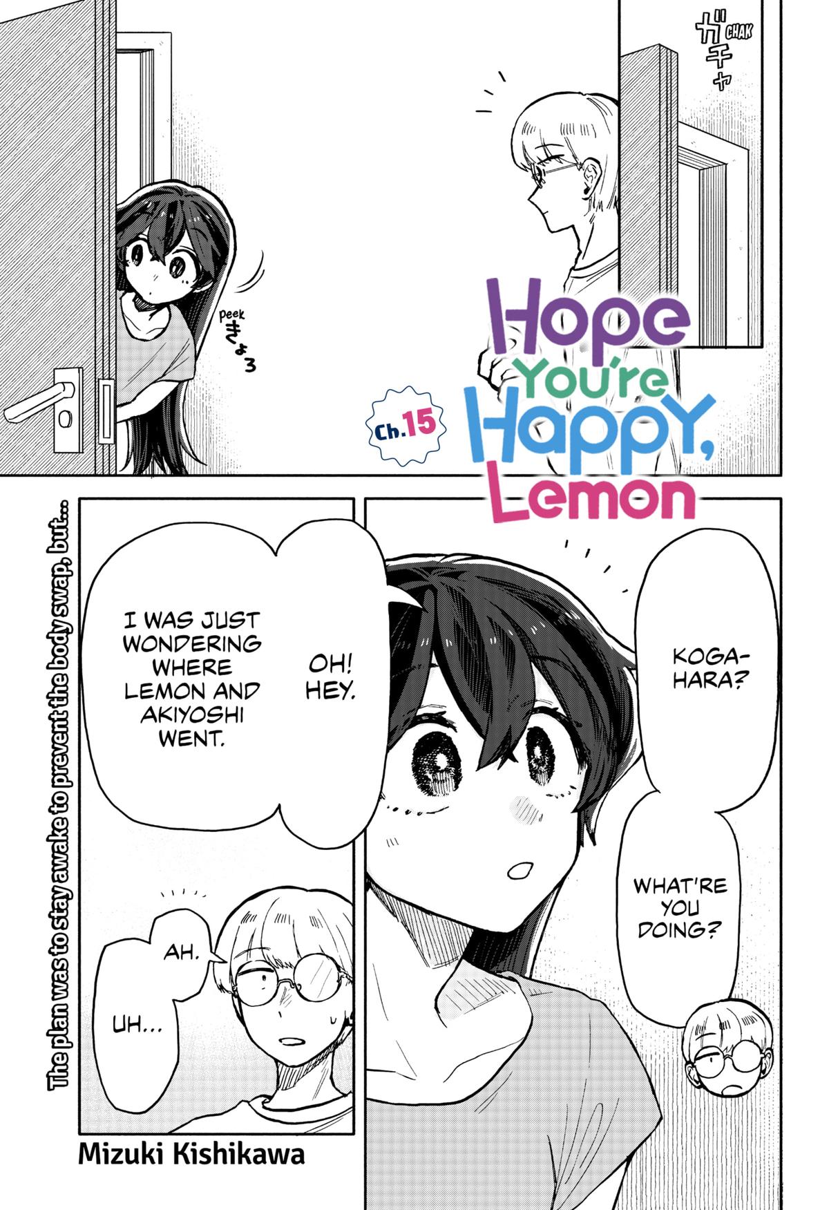 Hope You're Happy, Lemon Chapter 15 1