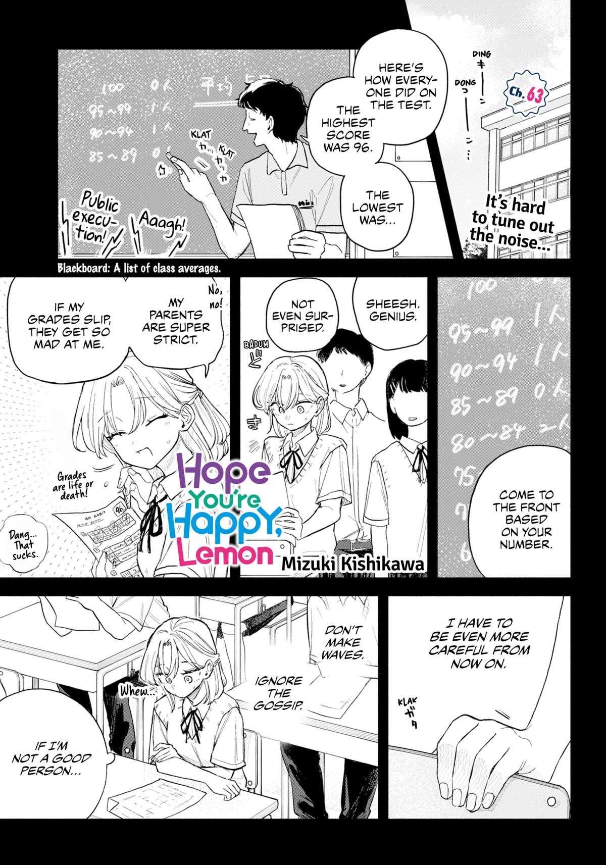 Hope You're Happy, Lemon Chapter 63 1