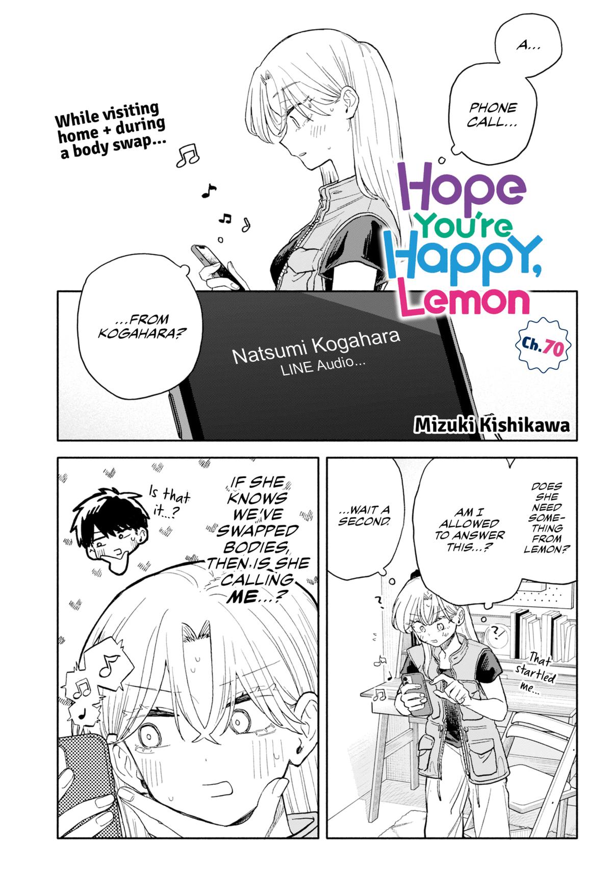 Hope You're Happy, Lemon Chapter 70 1