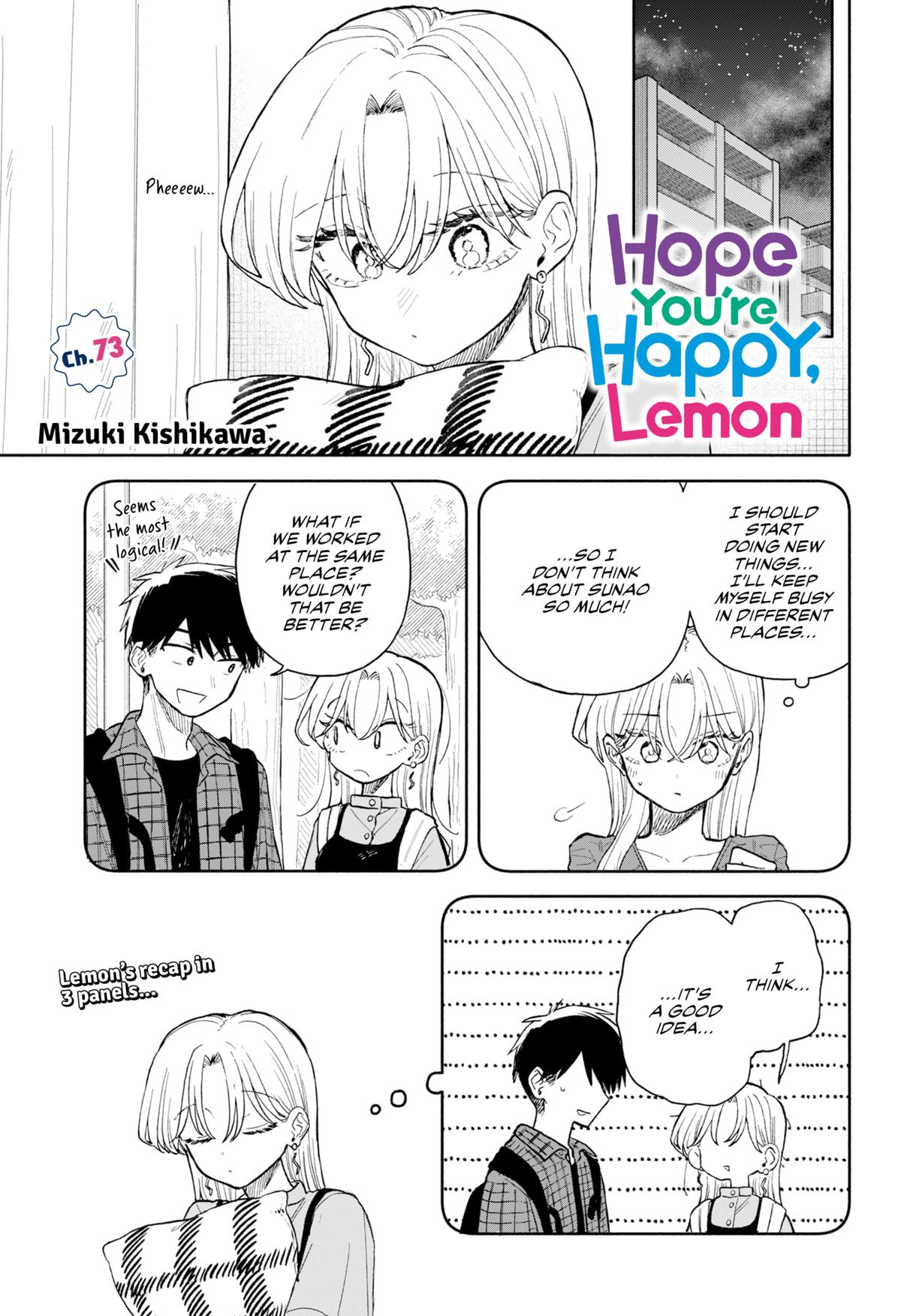 Hope You're Happy, Lemon Chapter 73 1