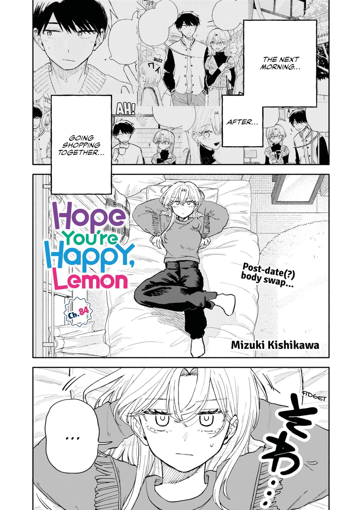Hope You're Happy, Lemon Chapter 84 1