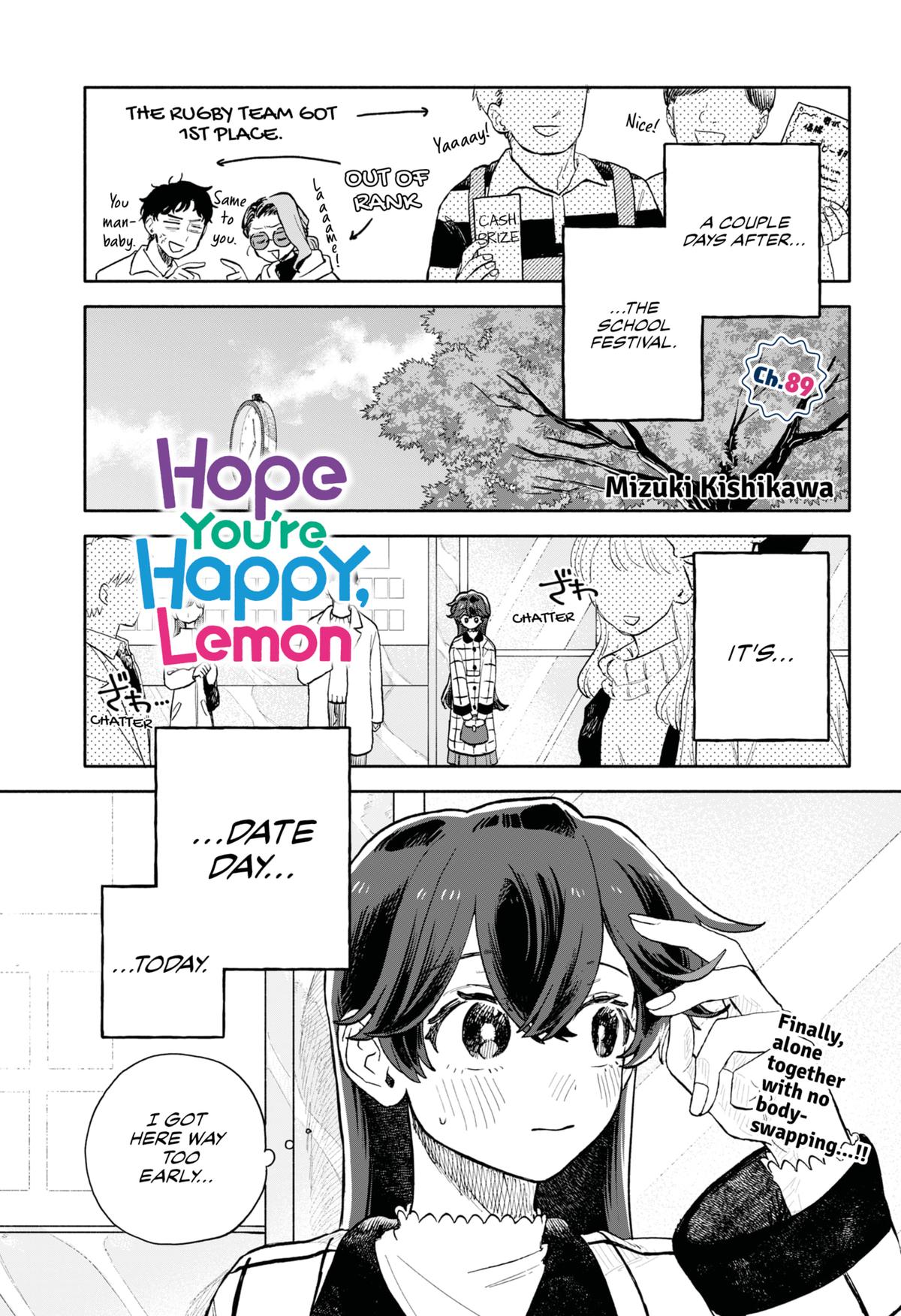 Hope You're Happy, Lemon Chapter 89 1
