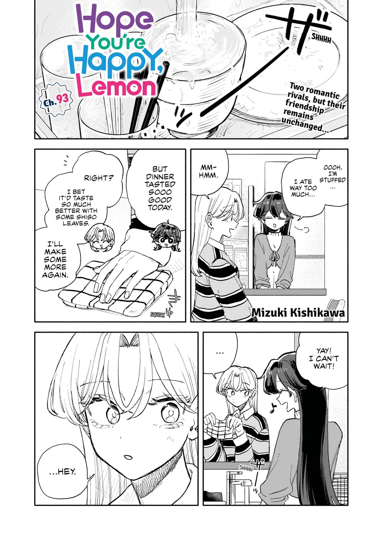 Hope You're Happy, Lemon Chapter 93 1