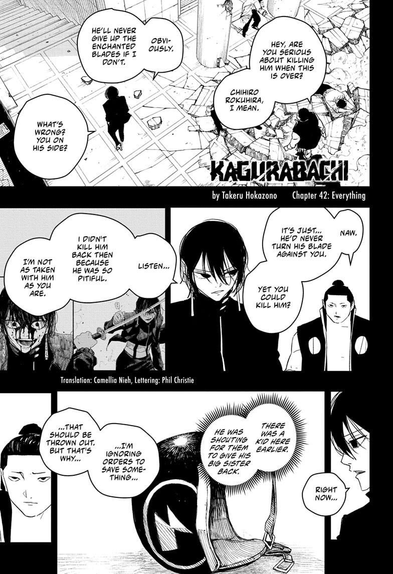 Kagurabachi Chapter 42 - Page 1 - Kagurabachi manga Chapter 42 manga