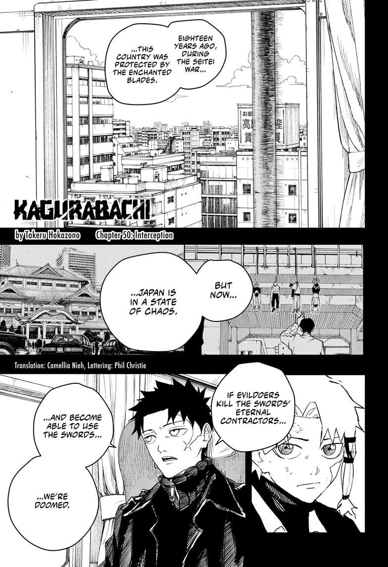 Kagurabachi Chapter 50 - Page 1 - Kagurabachi manga Chapter 50 manga