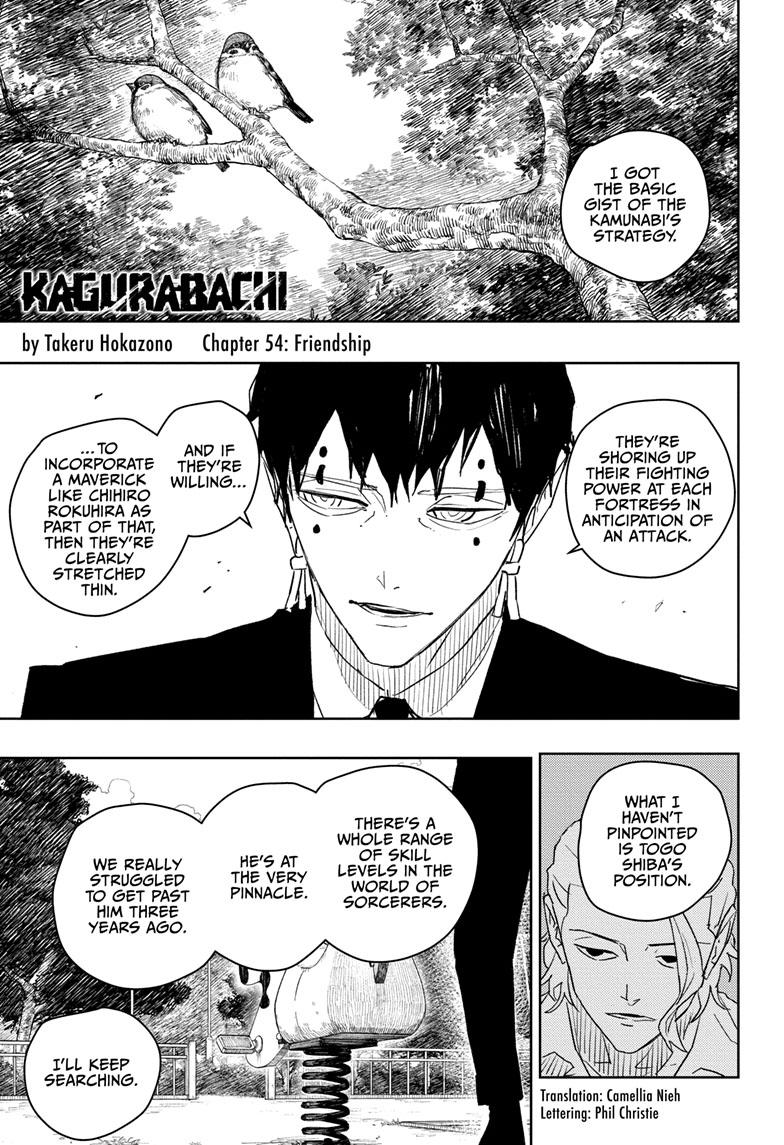 Kagurabachi Chapter 54 - Page 1 - Kagurabachi manga Chapter 54 manga