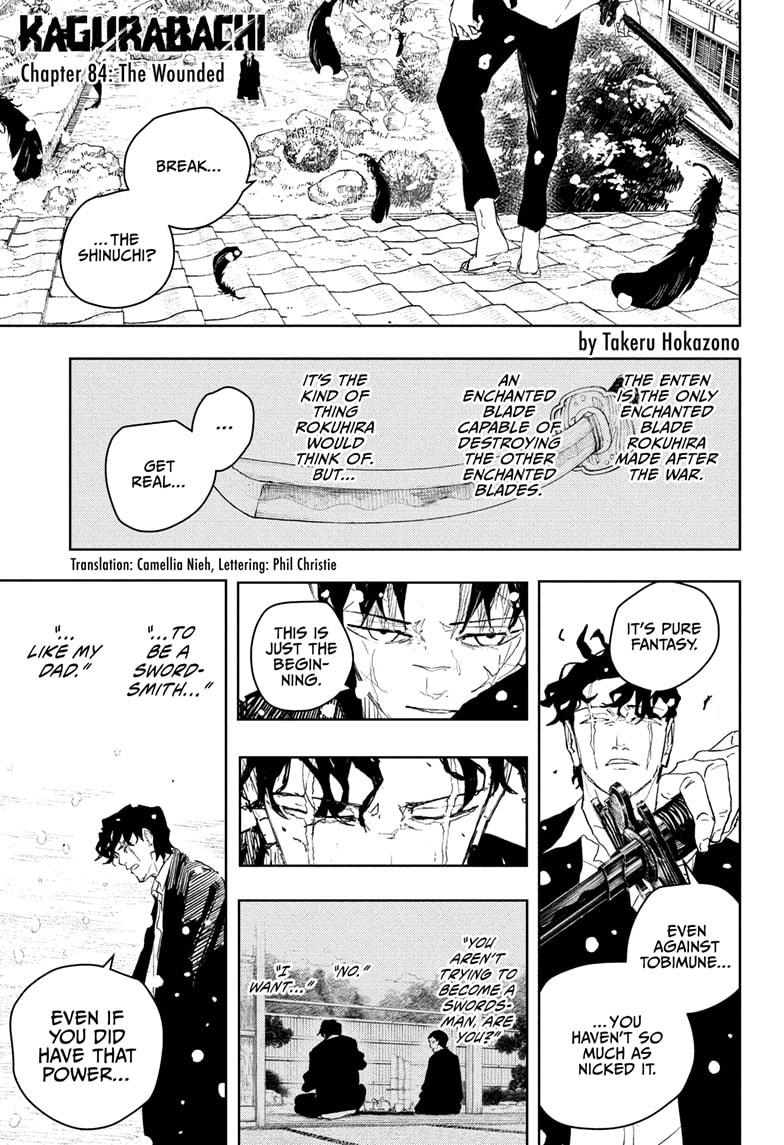 Kagurabachi Chapter 84 - Page 1 - Kagurabachi manga Chapter 84 manga